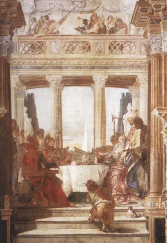 Giovanni Battista Tiepolo The Banquet of Cleopatra china oil painting image